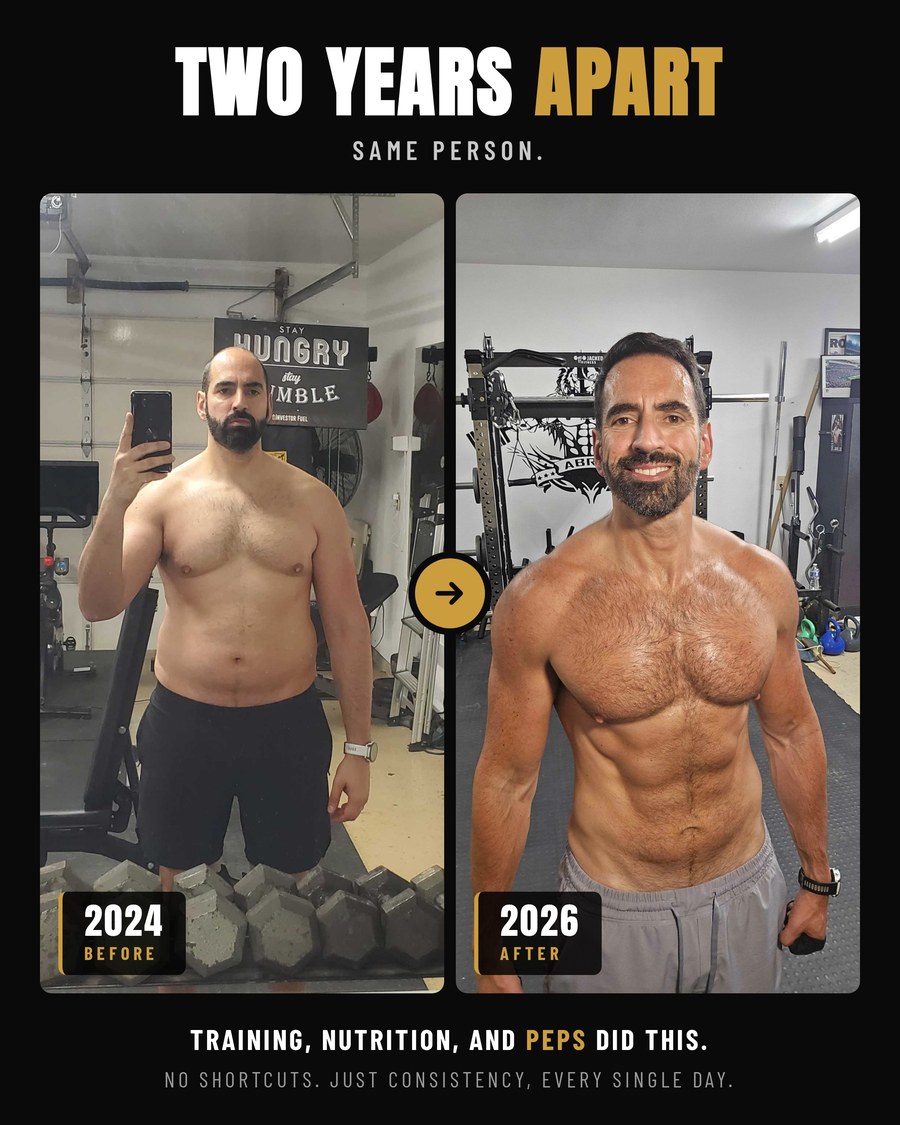 Jorge Abreu before and after, 2024 to 2026