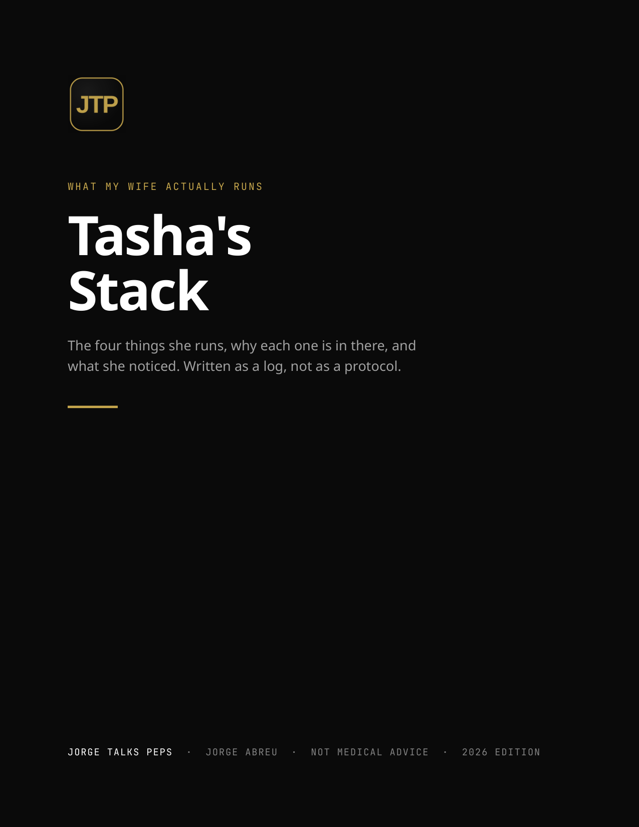 Tasha's Stack cover